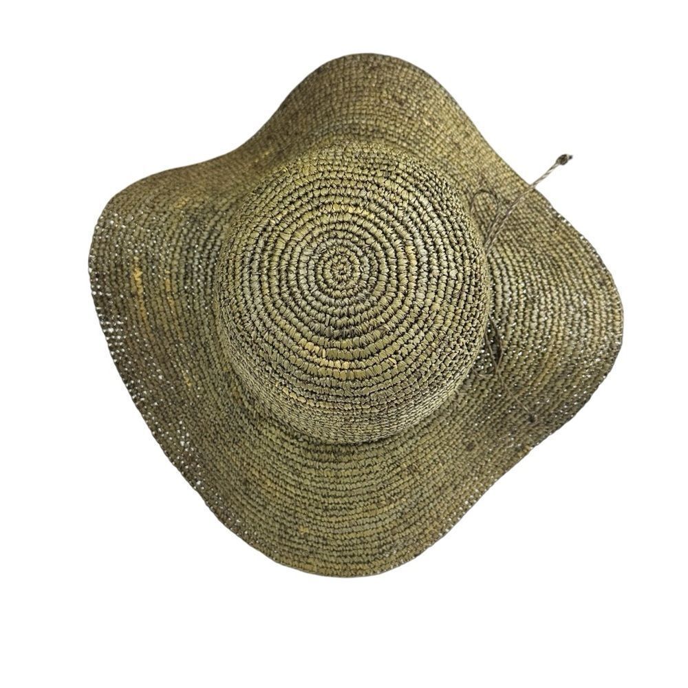 Cablo Camurie Wide Brim Woven Summer‎ Floppy Hat - Picture 3 of 9